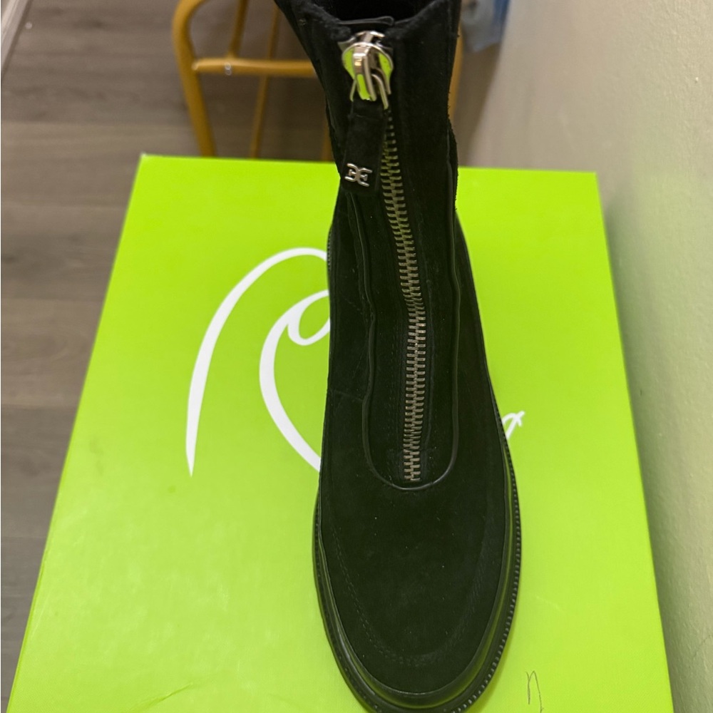 Sam Edelman Black Zippered Women's Boots
